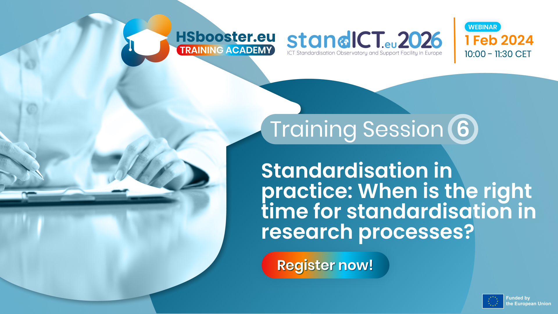 Standardisation in practice: When is the right time for standardisation in research processes?