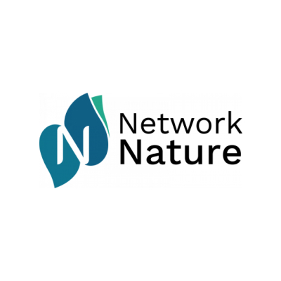 project logo N between drops