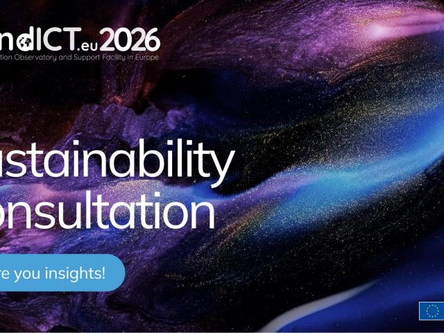 StandICT.eu 2026 Sustainability Consultation banner